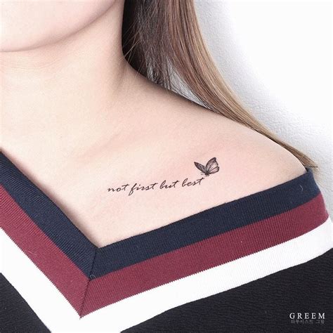 attractive female unique collar bone tattoos|49 Eye